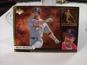 Upper Deck Ovation ReMarkable Moments 1999 #M8 - Mark McGwire 99-191 - Imagen 1 de 2