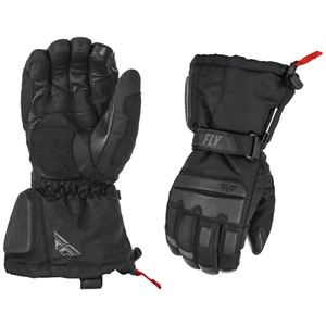 New Fly Racing Aurora Snow Snowmobile Winter Gloves Black All Sizes - Imagen 1 de 3