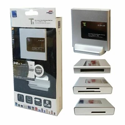 E-Blue 32 in 1 T8 USB Multi Slot Memory Card Reader / Writer - Image 1 of 2