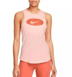 Nike Womens High Neck Icon Clash Training Tank Top DQ3311 Color Pink Size XL New - Picture 1 of 4