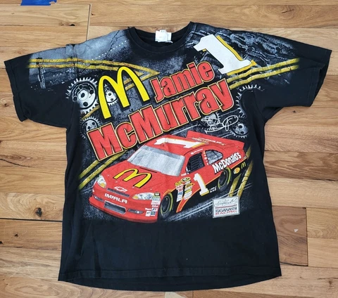 CHASE Jamie McMurray #1 Chevrolet Impala All Over Print Nascar XXL🔥 McDonald's Cover