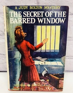 Judy Bolton Mystery #16 SECRET OF THE BARRED WINDOW w/DJ 1940’s - Picture 1 of 9