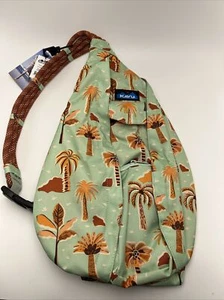 Kava Rope Sling Vintage Palm Pack With Adjustable Rope Shoulder Strap NEW - Picture 1 of 7