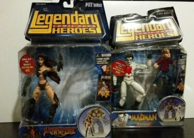 Nuevo cómic legendario héroes Witchblade Madman & Timmy NO Pitt BAF Toybiz 2007 Foto 1 de 2