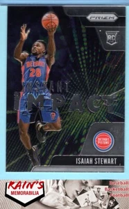 Isaiah Stewart  2020Panini Prizm  "Instant Impact" #22 Detroit Pistons - Picture 1 of 2