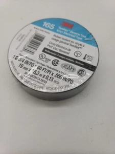 3M 7100169254 Termflex Vinyl Electrical Tape 165 (3/4" x 60’ | Black) - Picture 1 of 3
