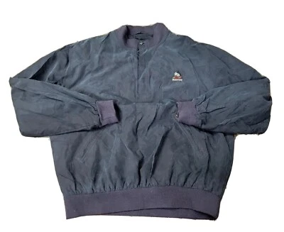 OAKMONT Golf Country Club Embroidered Men's LARGE Windbreaker Silk Bomber Jacket - Image 1 of 4