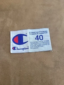 Camiseta deportiva de colección Champion etiqueta inferior talla 40 etiqueta NBA NFL - Imagen 1 de 4