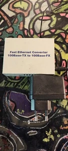 10/100Base-TX to 100 Base-FX Fast Ethernet Converter TT10010-SC-S (Inc VAT) - Foto 1 di 4