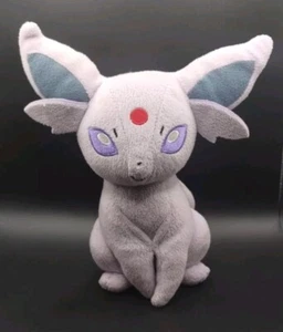 Tomy Pokemon Espeon Plush 8" Stuffed Animal Seated Soft Toy Eeveelution 2016 - Picture 1 of 6