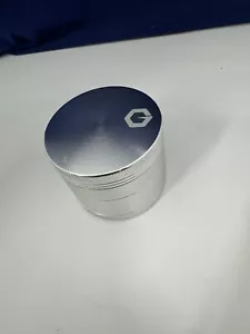 Greenhouse 2.5" 4 Piece Herb Grinder - Silver - New - Picture 1 of 8