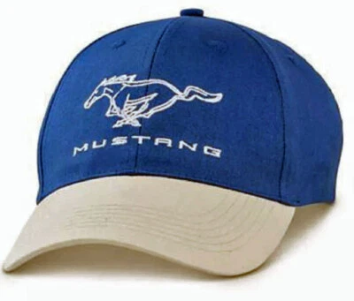 Ford Mustang Blue Running Horse Hat * Clearance Sale & Free USA Shipping! - Image 1 of 3