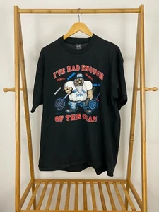 Vintage Tops Herren 90er I've Had Enough Of This Mist Biker T-Shirt Größe 2X USA - Bild 1 von 4