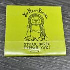 Happy Buddha Steak House Teppan Yaki Vintage Matchbook Matches