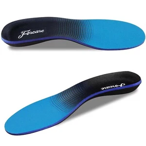 Forecare orthotic insoles for flat feet, Men 8-8.5/ Women 10-10.5 - Picture 1 of 3