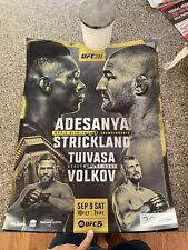 UFC 293 Promotional Poster  MW Championship Israel Adesanya Vs Sean Strickland