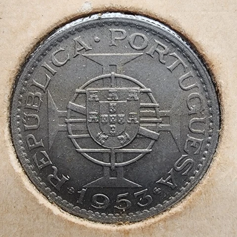 1953 Angola 2 1/2 Escudos Cover