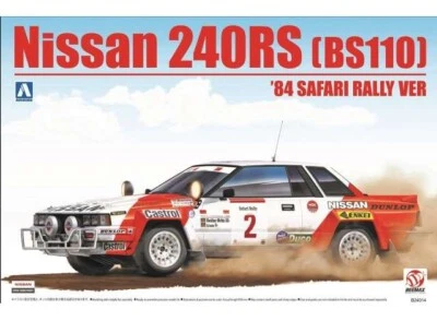 KIT 1/24 NISSAN 240RS (BS110) – SAFARI RALLY 1984 – BEEMAX / AOSHIMA B24014 - Photo 1/3