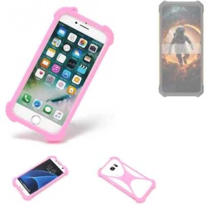 protective ring for Cubot KingKong ES Silicone Case Softcase Bumper pink - Picture 1 of 5