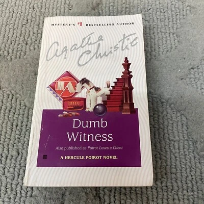 Dumb Witness Mystery Paperback Book by Agatha Christie from Dell Books 1971 Foto 1 de 4