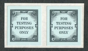 US Test Stamp Scott TD126 plate Pair  MNH VF - Picture 1 of 1