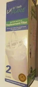 Liv Fit & Fresh Pure Water Bottle Replacement Filter 2 in Box - Imagen 1 de 3