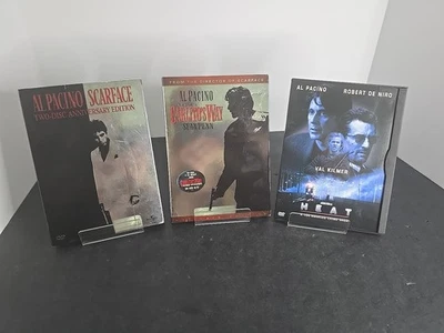 Al Pacino Gangster Crime DVD Lot – Scarface Anniversary, Carlito’s Way (Sealed), - Image 1 of 4