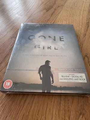 New: Gone Girl (Blu-ray) Collectors Edition with Amazing Amy Book SEALED - Image 1 of 3