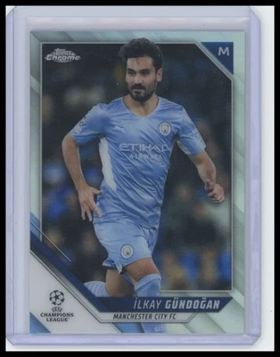 2021-22 Topps Chrome UEFA Champions League #41 İlkay Gündoğan Refractor - Image 1 of 2