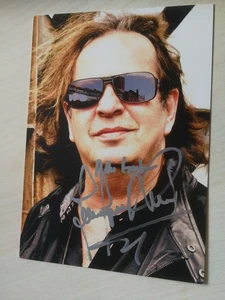 J. - J. - KRAVITZ - PETER MAFFAY BAND - ORIG. AUTOGRAMMKARTE - IN PERSON - Bild 1 von 1