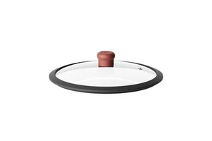 GUZZINI Deckel Glas Geschwungene D 24 CM Cook&color Rot Backstein - Bild 1 von 3
