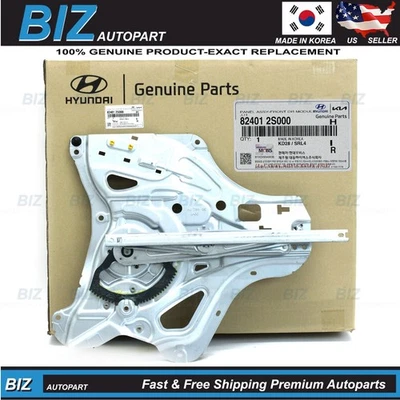 Genuine Window Regulator LEFT Driver for 2010-2017 Hyundai Tucson 82401-2S000 - Image 1 of 4
