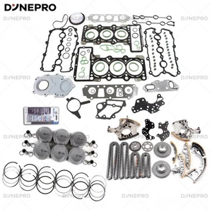 For 2005-2011 AUDI A6 BKH V6 3.2L Engine Rebuild Kit/Timing chain/Pistons Rings - Picture 1 of 6