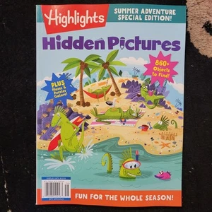 Hidden Pictures: Highlights Magazine 2025 ~ Summer Adventure Special Edition - Foto 1 di 7
