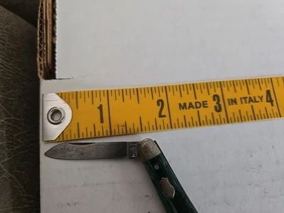 Винтажный Imperial Prov 1 лезвие зеленый складной карманный нож - Изображение 1 из 4