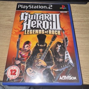 Guitar Hero III 3 Legends of Rock PS2 Playstation 2 Juego Completo con Manual - Imagen 1 de 4