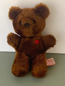 Vintage Garfield "Pooky" 7 Inch Stuffed Plush Bear With Heart Detail 1983 - Picture 1 of 6