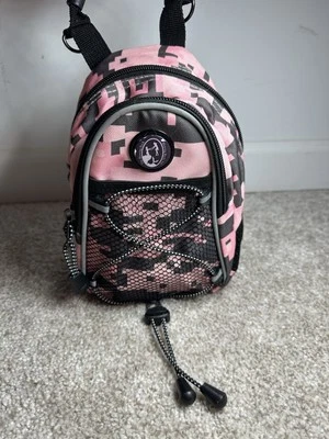 Bolso de Medicina Exterior de Lona Rosa Blowing Rock NC Estuche Cartera Mensajero *Leer :) Foto 1 de 4