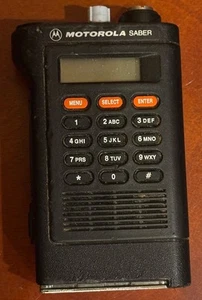 Motorola SABER III Handie Talkie Portable Radio - For Parts - Picture 1 of 7