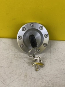 1998-2006 PEUGEOT 206 ALLOY PETROL / DIESEL FUEL CAP WITH ONE KEY B - Picture 1 of 21