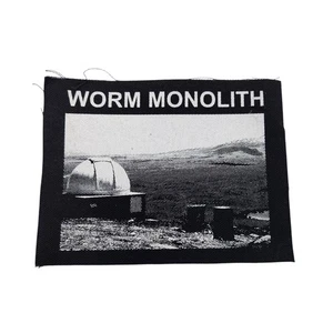WORM MONOLITH Self-Titled Album Cloth Patch Harsh Noise Power Electronics - Bild 1 von 2