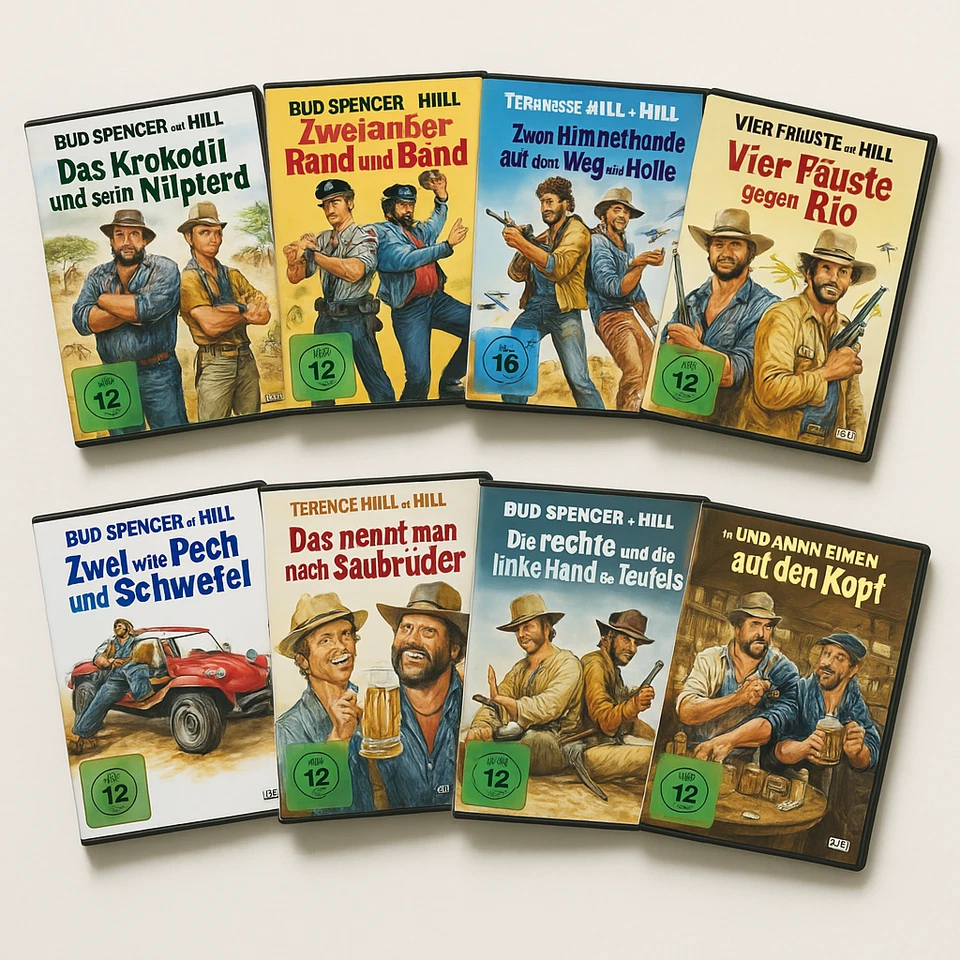 Bud Spencer und Terence Hill DVD Sammlung - Bild 1 von 1