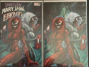Mary Jane & Blackcat Dark Web 1 Tyler Kirkham 2 Pack Variant Set - Bild 1 von 3
