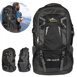 Wanderrucksack Herren Damen 60L Wasserdichter Rucksack Leicht Groß Reiserucksack - Bild 1 von 10
