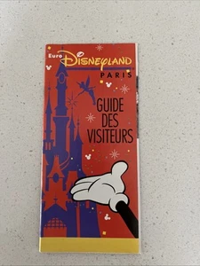 Euro Disneyland Guide Des Visiteurs Kodak von 1994 gedruckt 6/94 in französischer Sprache - Bild 1 von 8