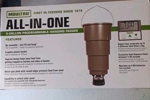 5 Gallonen hängendes Futterhaus Mauser All in One Wildtier/Jagd Futterautomat - Bild 1 von 3