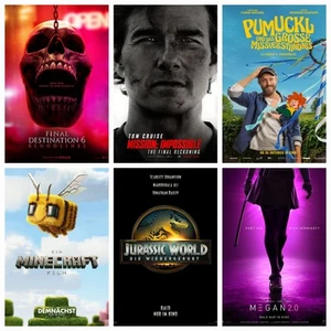 Filmposter Sammlung #10 - 40 Filmplakate aus 2024 + 2025 - A1 gerollt - Bild 1 von 7