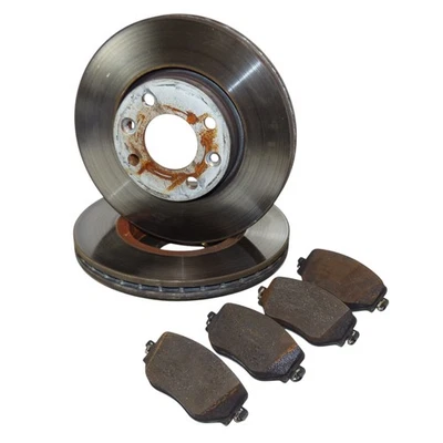 Brake Discs Front Brake Pads 258mm Original Renault Clio V Only 7571km - Image 1 of 4