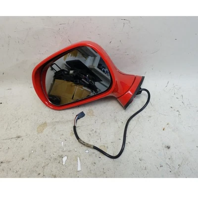 1996-2002 BMW Z3 Roadster Espelho Lateral Elétrico Esquerdo Aquecido Vermelho Brilhante Vermelho Claro Fabricante de Equipamento Original - Imagem 1 de 4