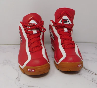 68 Fila Grant Hill 2 Mens Basketball Shoes Trainers Red Gum 1BM01088 Size 7 ½ - Image 1 of 4